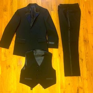 Andrew Fezza Kids black Suit